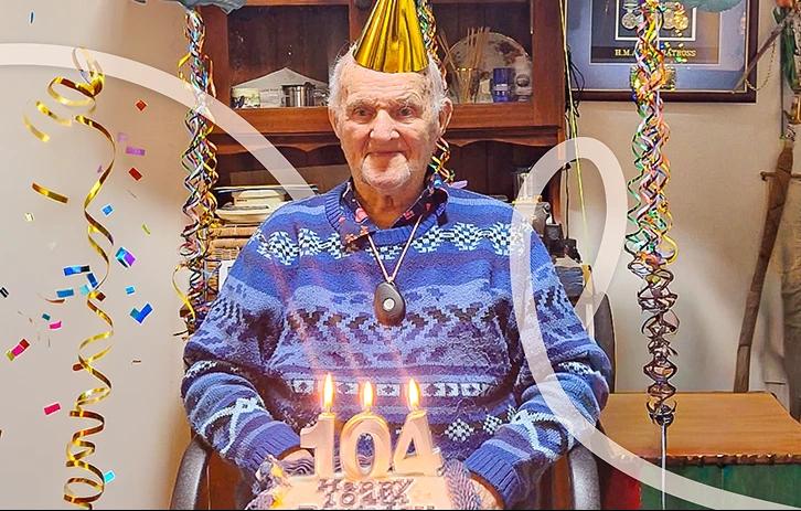 Jan celebrating birthday